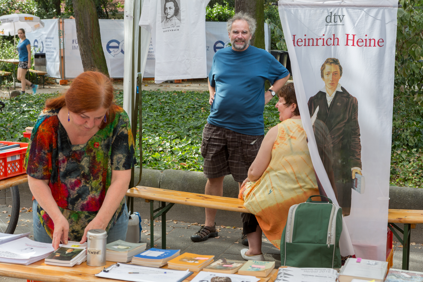 Heinrich-Heine-Club auf dem Mainuferfest 2016